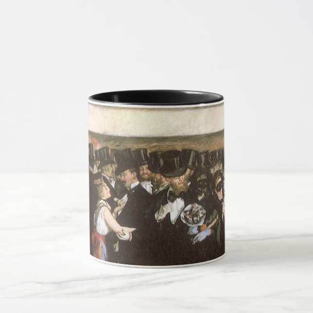 Mug Boule masquée à l'Opéra par Edouard Manet (Centre)