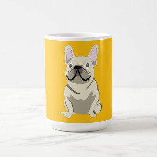 Mug Bouledogue Français crème