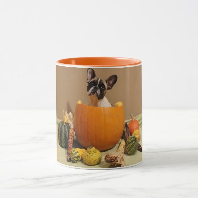 Mug Bouledogue français Halloween (Centre)