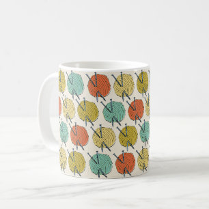 Mug Boules colorées du Motif de laine de fils
