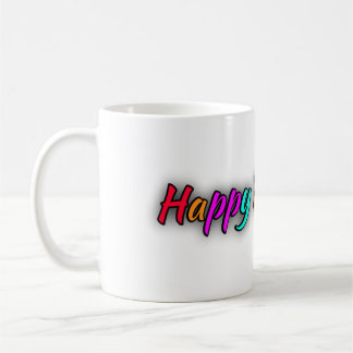 Mug Boules d'anniversaire Happy personnalisées