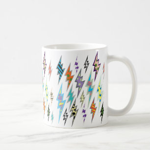 Mug Boulon de foudre coloré