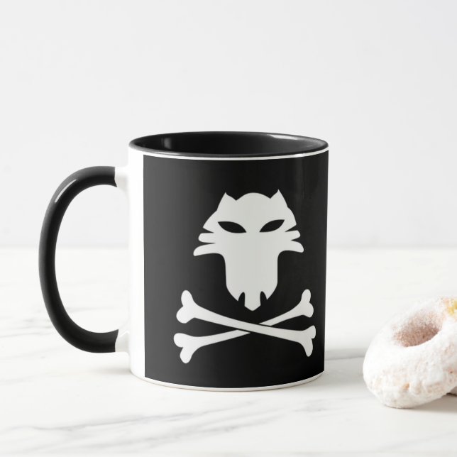 Mug Bounce de chat mort (Avec donut)