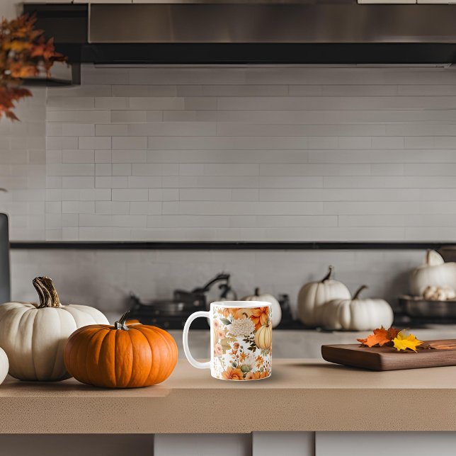 Mug Bouquet Citrouille d'automne (Créateur téléchargé)