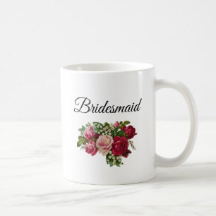 Mug Bouquet de bouquet de Roses de la famille Bridesma