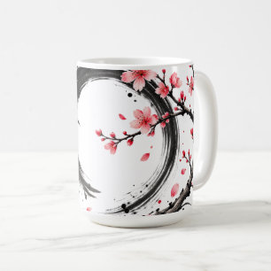 Mug Bouquet de fleurs à l'aquarelle élégant Floral vin