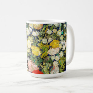 Mug Bouquet de fleurs dans un vase de Vincent Van Gogh