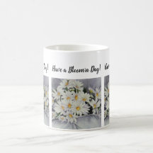 Bouquet de marguerite blanche Fleurs aquarelles