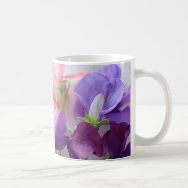 Mug Bouquet de pois doux (Droite)