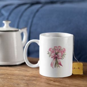 Mug Bouquet de roses roses pour la fête des Mères – Él