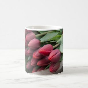 Mug Bouquet de tulipe rouge