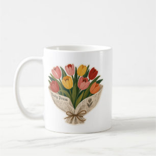 Mug Bouquet de tulipes Soft Mama Impression d'art flor