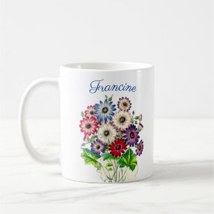 MUG BOUQUET FLEURS PERSONNALISÉ