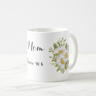 Mug Bouquet floral blooming letter m