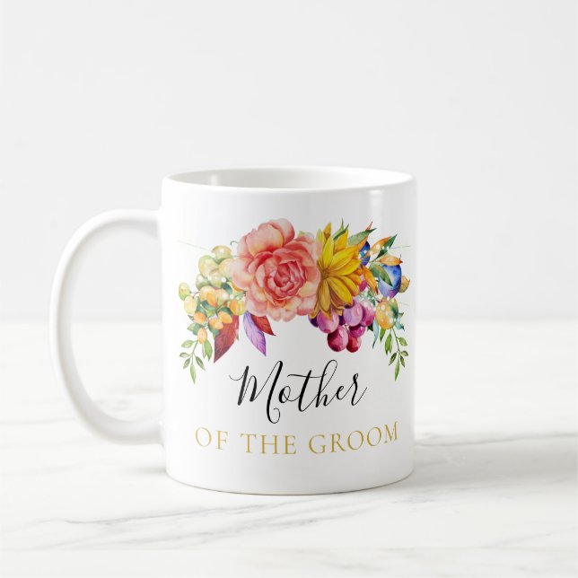 Mug Bouquet floral Mère de la chambre (Gauche)