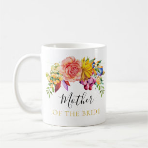 Mug Bouquet floral Mère de la mariée