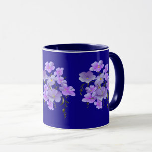 Mug Bouquet Pastel Pretty Lilac