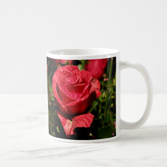 Mug Bouquet Red Rose (Droite)