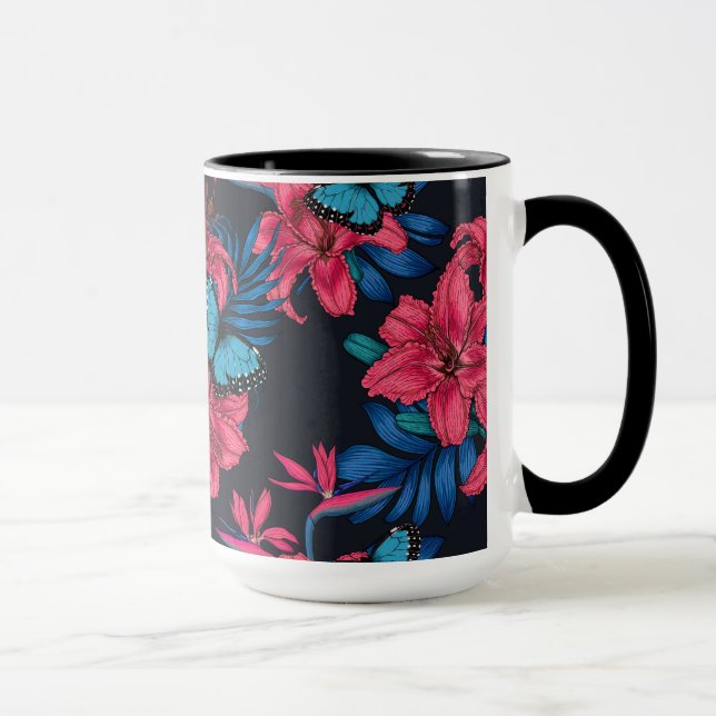 Mug Bouquet tropical (Droite)