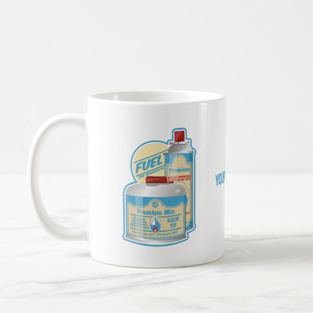Mug Boutane de propane du camp Stove (Gauche)