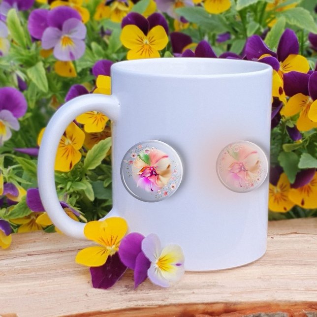 Mug Bouteille à café orb floral (Créateur téléchargé)