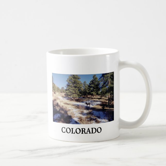 Mug Bouteille café Estes Park Colorado (Droite)