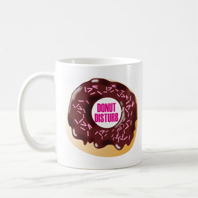 Mug Bouteille de café à Donut (Gauche)