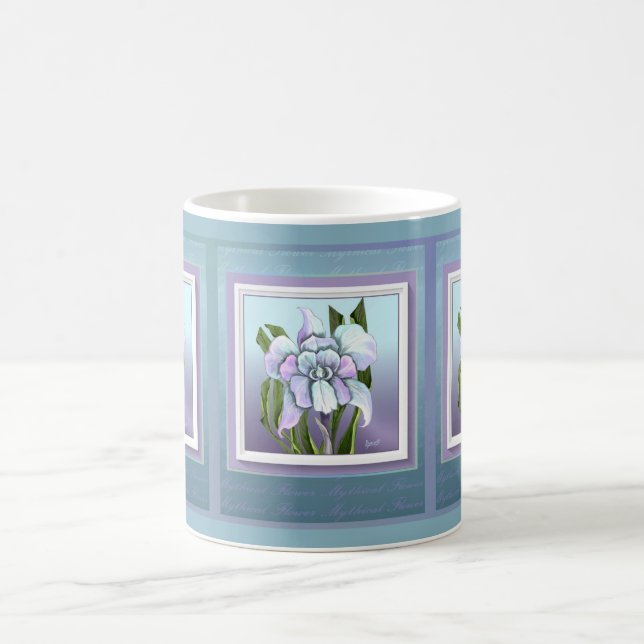 Mug Bouteille de café fleur Smeraldo (Centre)