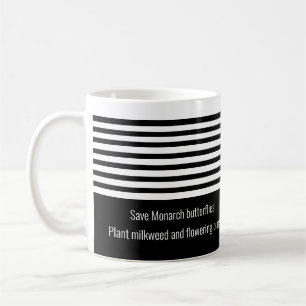 Mug Bouteille de café papillon monarque