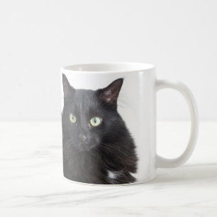 Mug Bouteille de chat noir