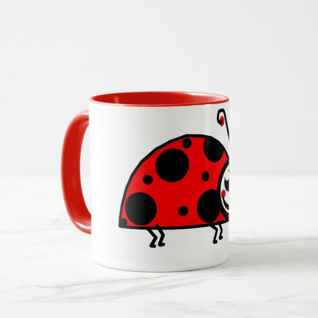 Mug Bouteille de dame (Devant gauche)