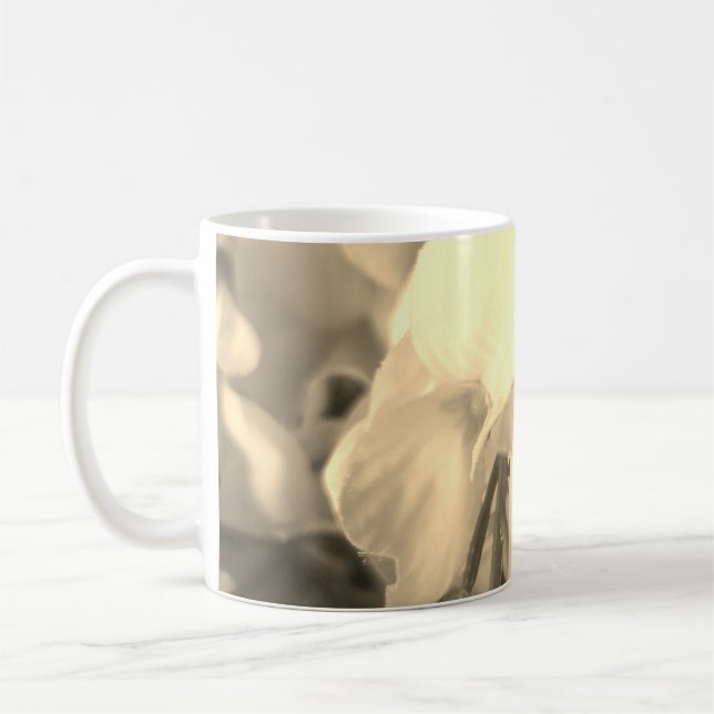 Mug Bouteille de fleurs vintages (Gauche)