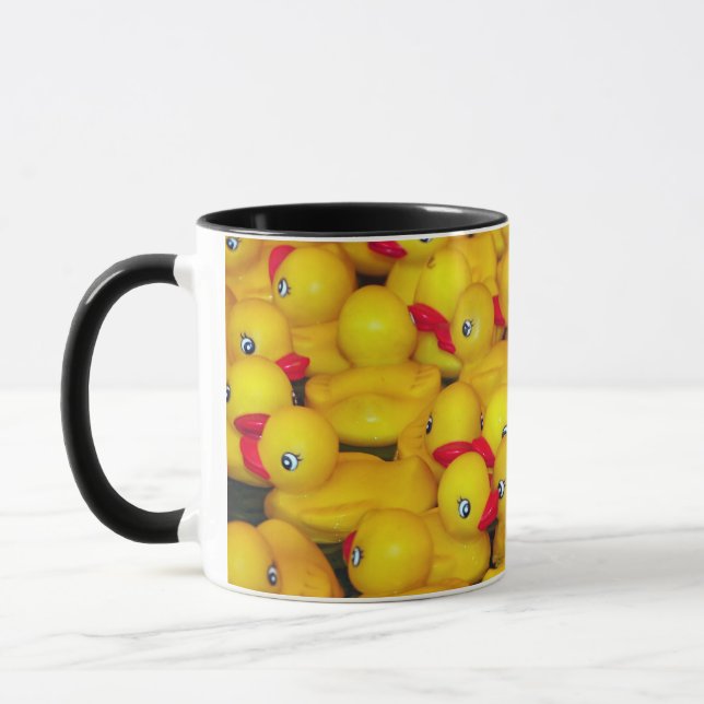 Mug Bouteille en caoutchouc canard motif (Gauche)