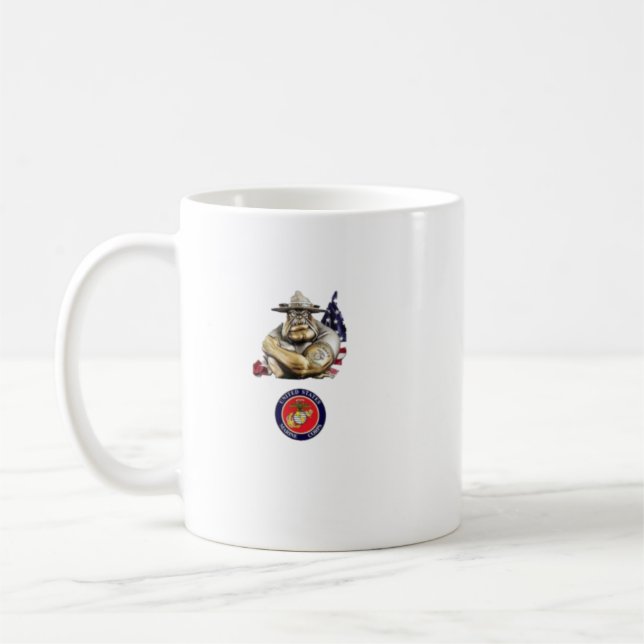 Mug Bouteille marine de chien diable (Gauche)