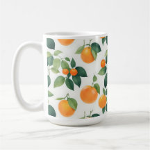Bouteille verte orange