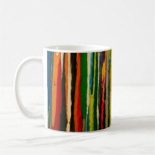 Mug Bouton d'art abstrait