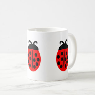 Mug Bouton rouge mignon