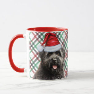 Mug Bouvier Amoureux des chiens Vacances Plaid Noël