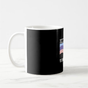 Mug Bouvier des Flandres faire de la randonnée plus s'
