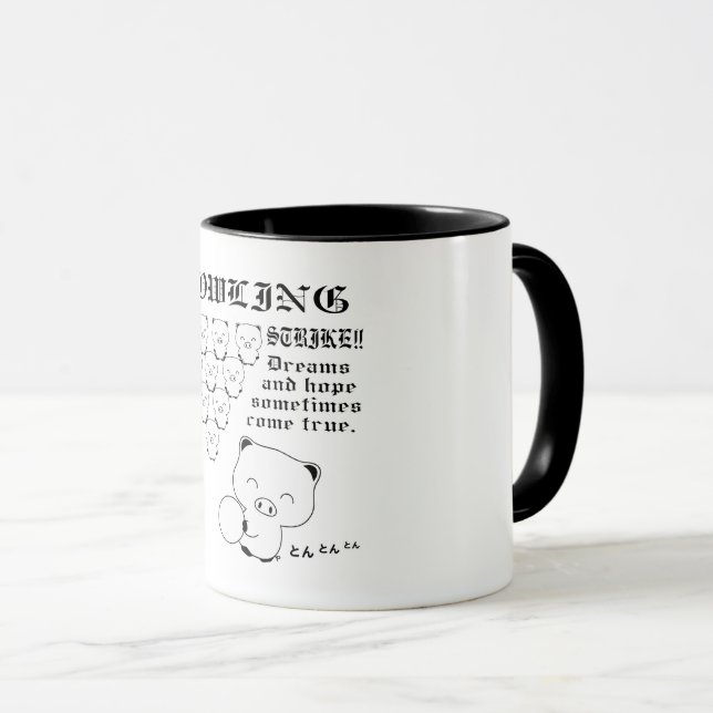 Mug Bowling (Devant droit)