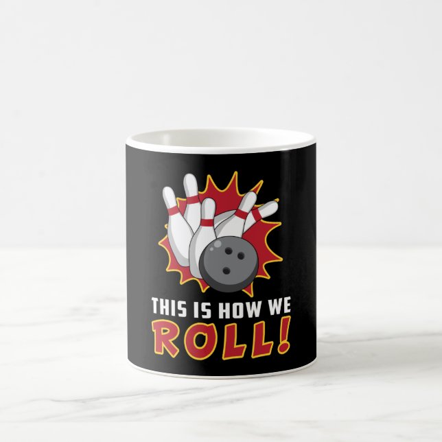 Mug Bowling Bowler Strike Sport Team Bowl Drôle cadeau (Centre)