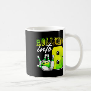 Mug Bowling Party Rolling en 8 8e anniversaire filles
