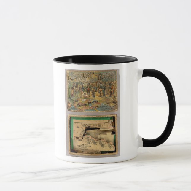 Mug Box Dissected map, États-Unis (Droite)
