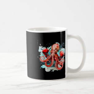 Mug Boxe Octopus Lover Ocean Sea Creature Boxer Kick