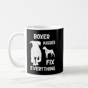 Mug Boxer baisers réparer tout Boxer chien maman Boxer