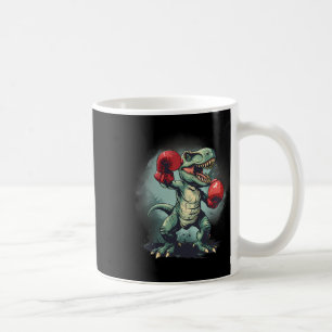 Mug Boxer Dinosaur Boxing Dino Kickboxing T-rex Boxing