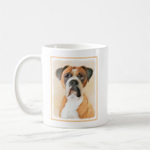 Mug Boxer Dog Peinture Non Décroché Art animal origina