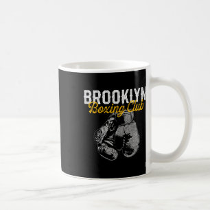 Mug Boxer en détresse Retro Brooklyn Boxer Club Vintag