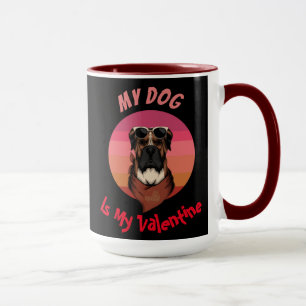 MUG BOXER EST MA VALENTINE