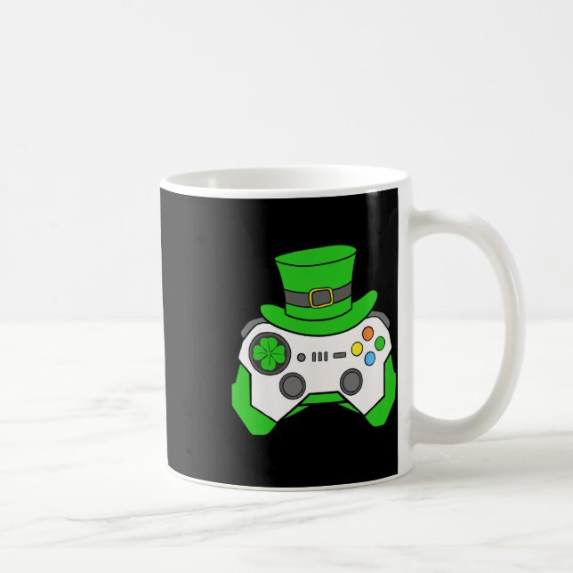 Mug Boys St Patricks Day Video Game Controller Mens Ir (Droite)